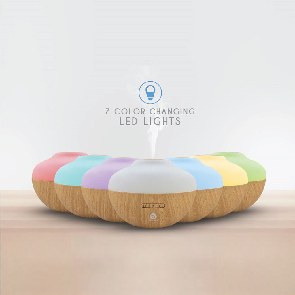 Pursonic Workstation Wellness Bundle – Diffuser, 6 Oils & 3-in-1 LED Desk Lamp-2