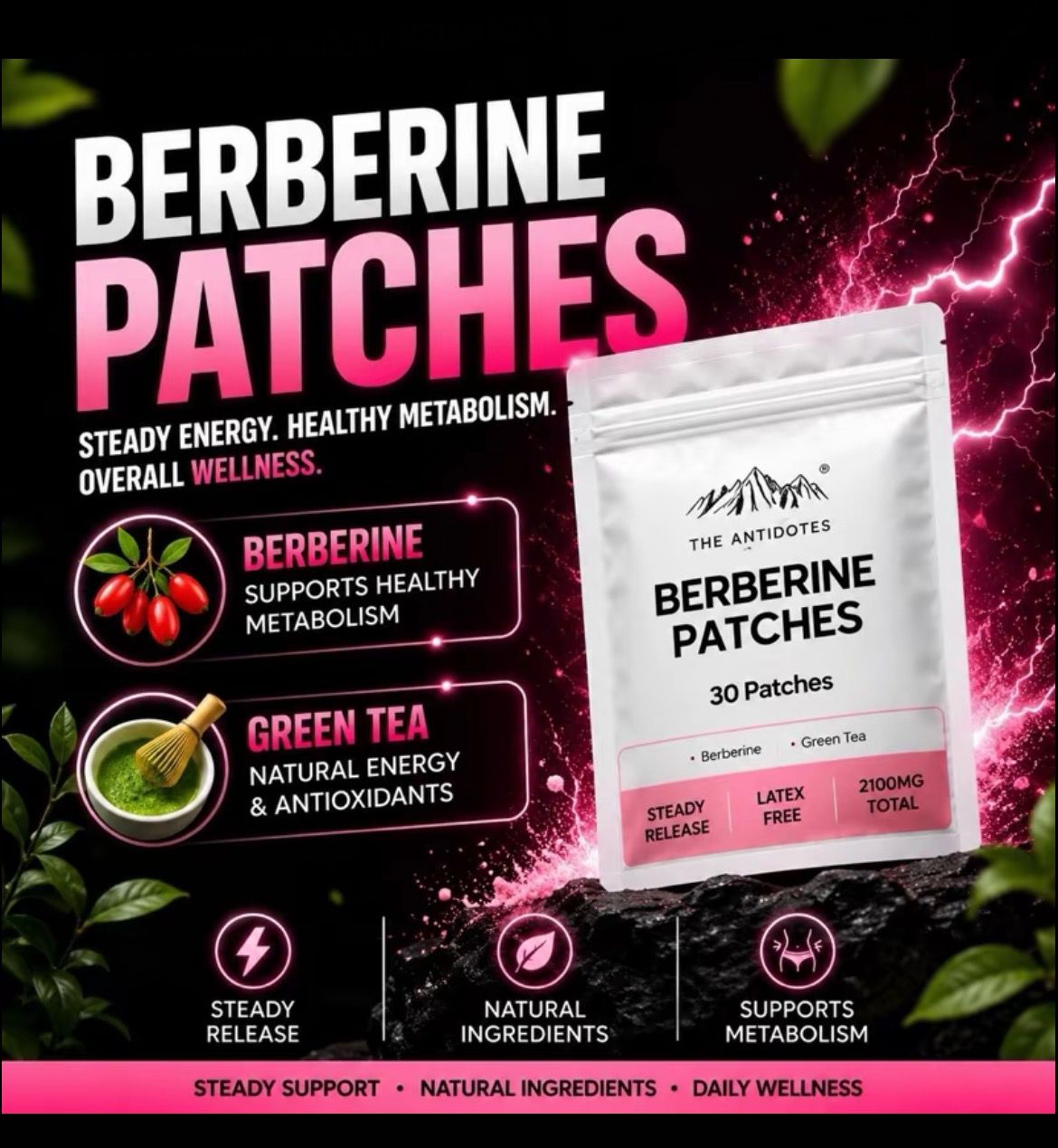 Beberine Patches The Antidotes