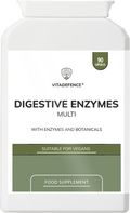 Digestive Enzyme Multi | With Turmeric, Apple Cider Vinegar & Enzyme Blend – 90 Capsules-0
