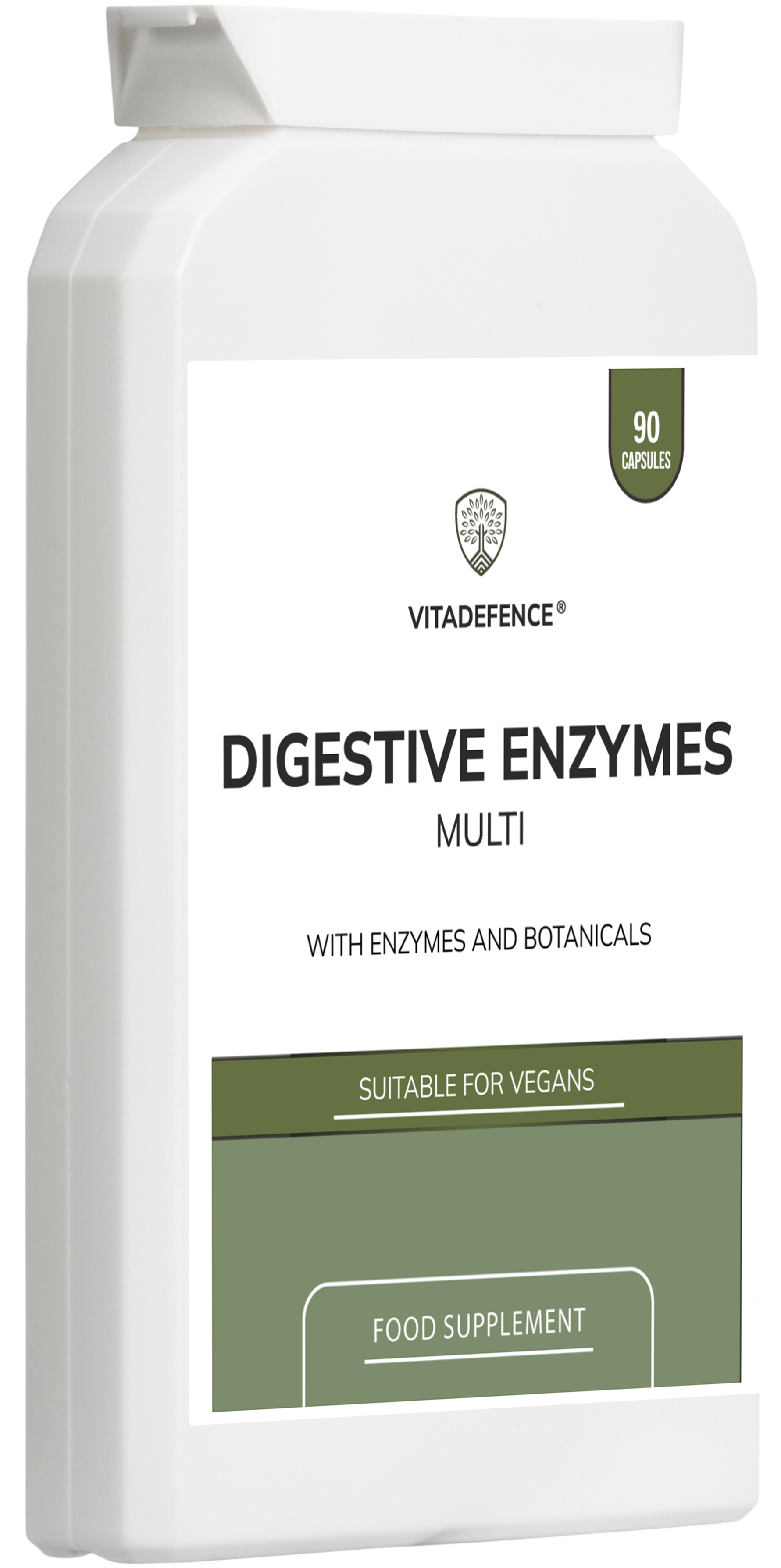 Digestive Enzyme Multi | With Turmeric, Apple Cider Vinegar & Enzyme Blend – 90 Capsules-2