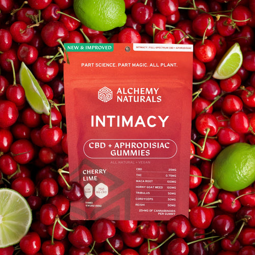 6-Pack: New Intimacy CBD Formulation (Maca, Horny Goat Weed, Tribulus, Reishi & Cordyceps)-0