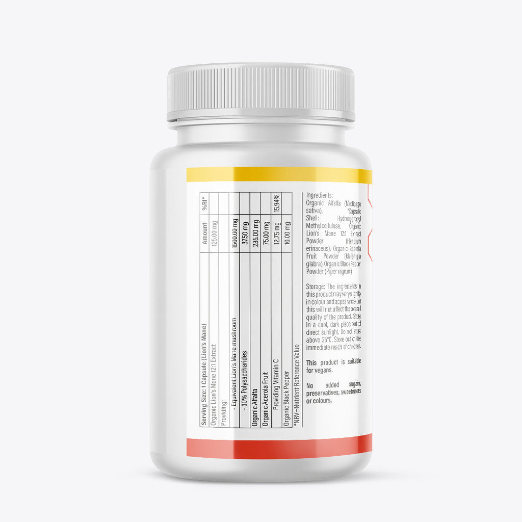 Organic Lions Mane Complex Supplement-3