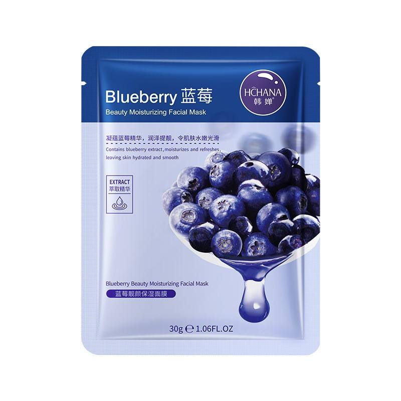 6-Piece Natural Moisturizing Sheet Mask Set