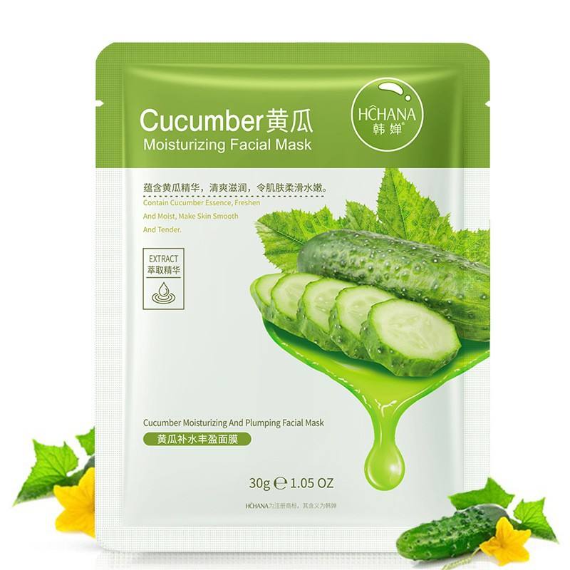 6-Piece Natural Moisturizing Sheet Mask Set