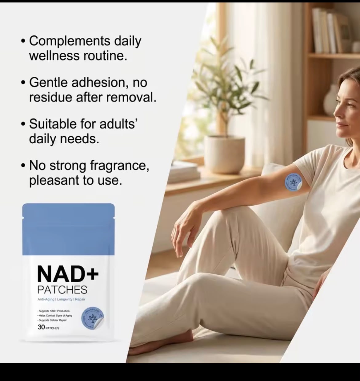 NAD+ Wellness Patches – 30 Patch Pack