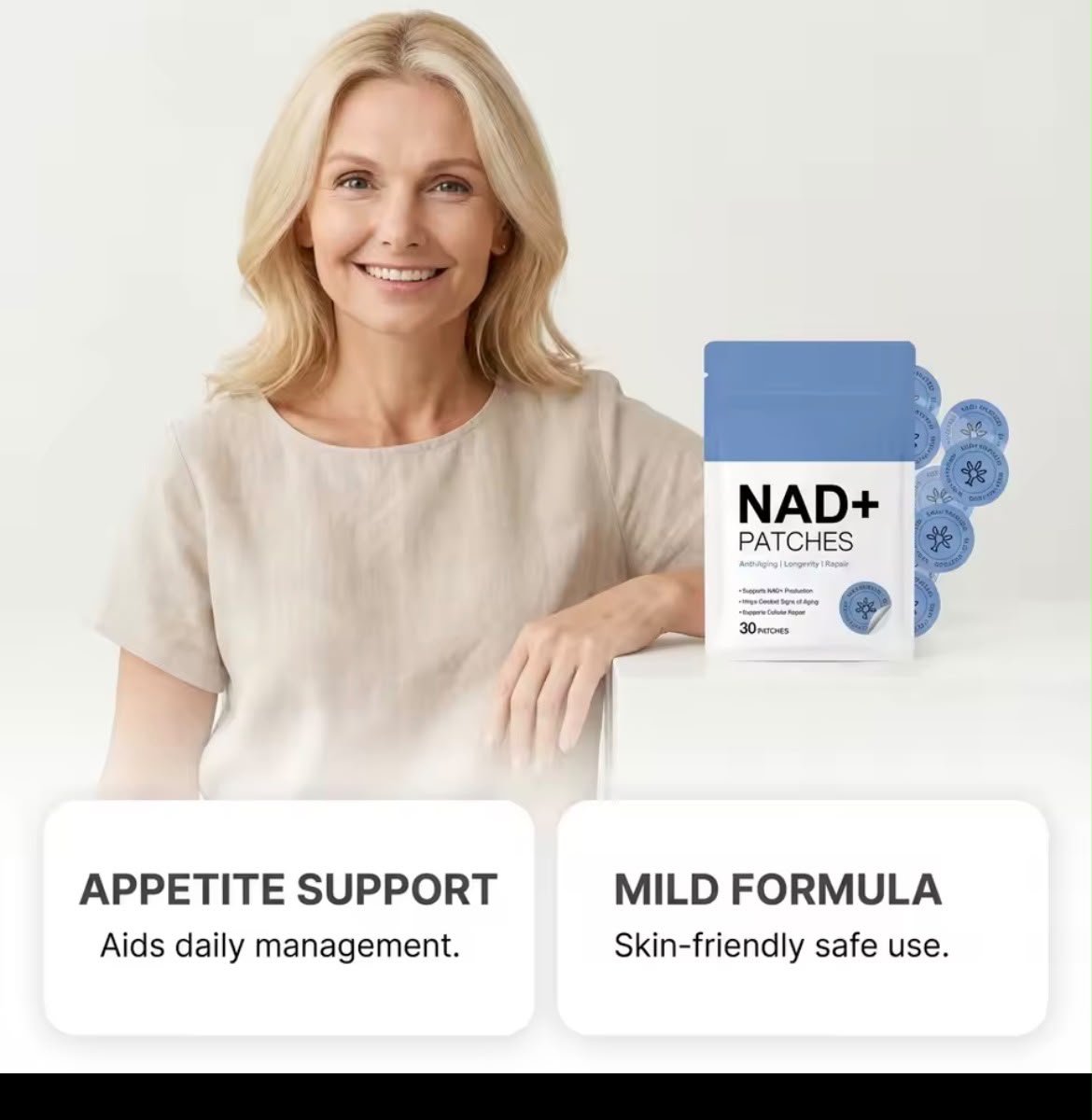 NAD+ Wellness Patches – 30 Patch Pack