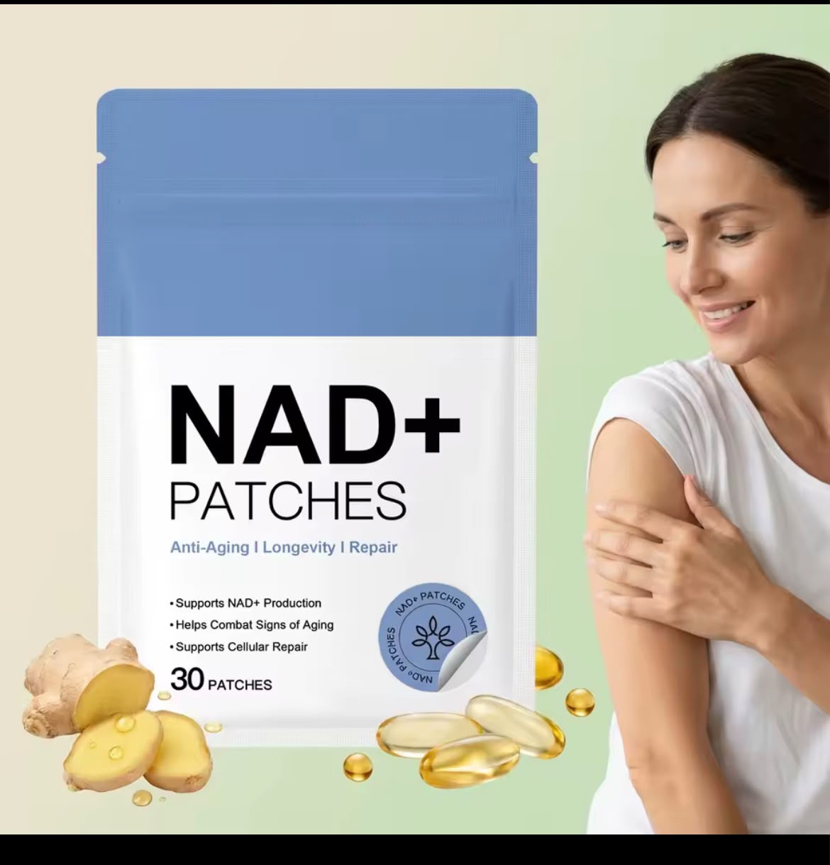 NAD+ Wellness Patches – 30 Patch Pack