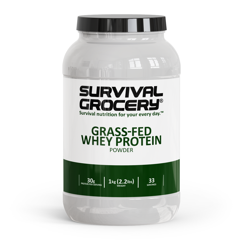 Survival Grocery® - Grass Fed Whey Protein (Plain)-0