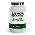 Survival Grocery® - Grass Fed Whey Protein (Plain)-0