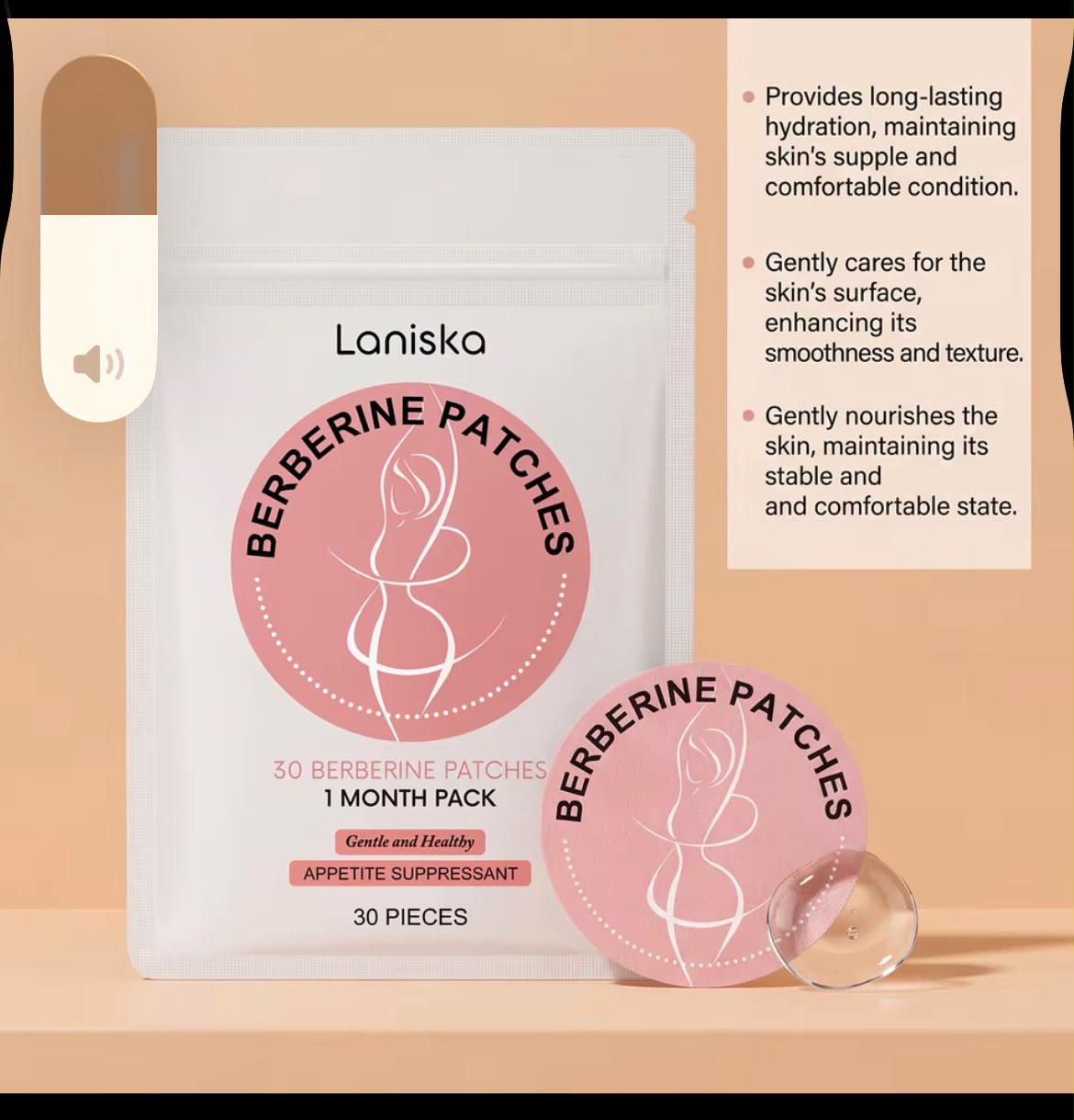 Berberine Patches – 30 Patches | 1 Month Pack
